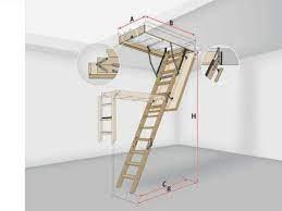Лестница чердачная FAKRO Smart Plus LWS-305 60х130 см